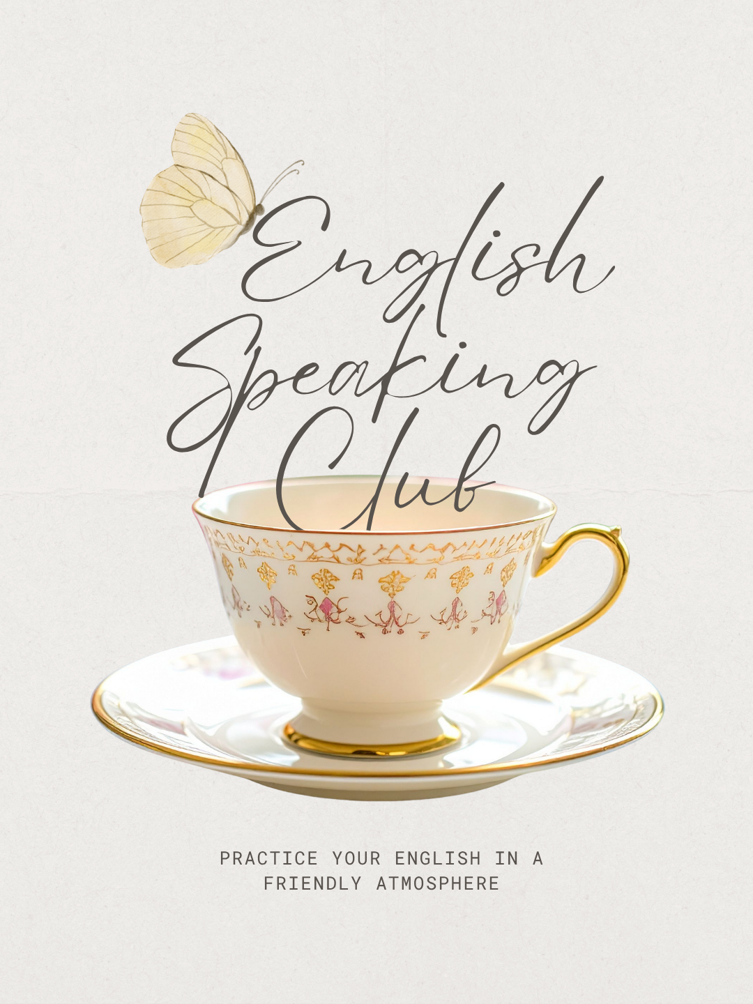 English Speaking Club template